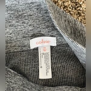 Collie biker workout shorts